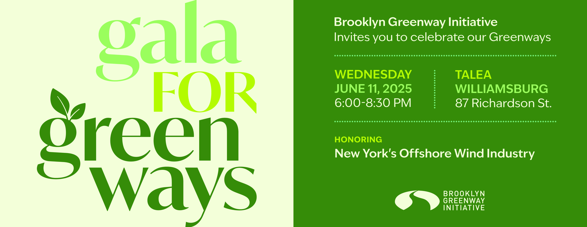 2025 Gala for Greenways Tickets